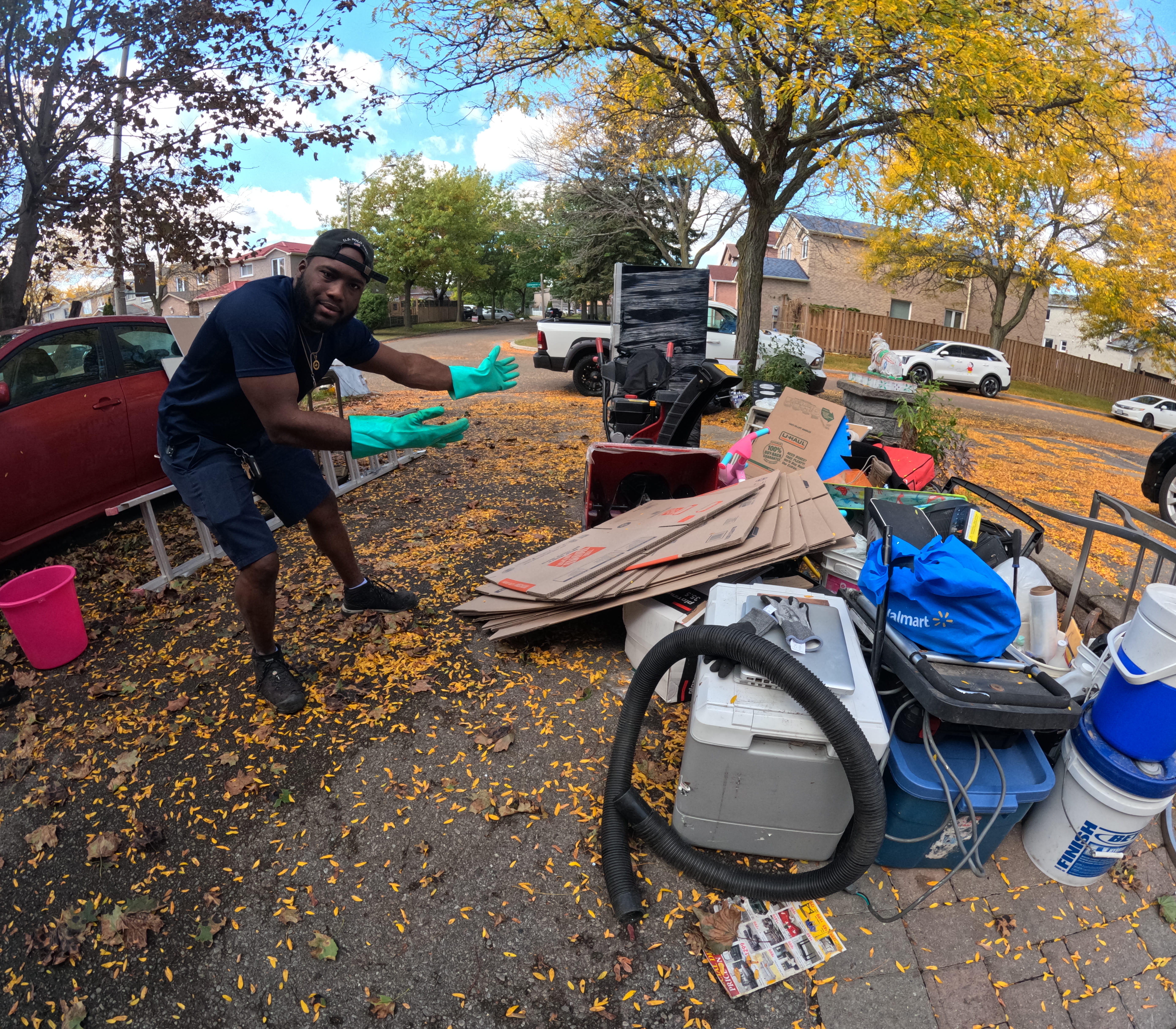 Our moving team at work