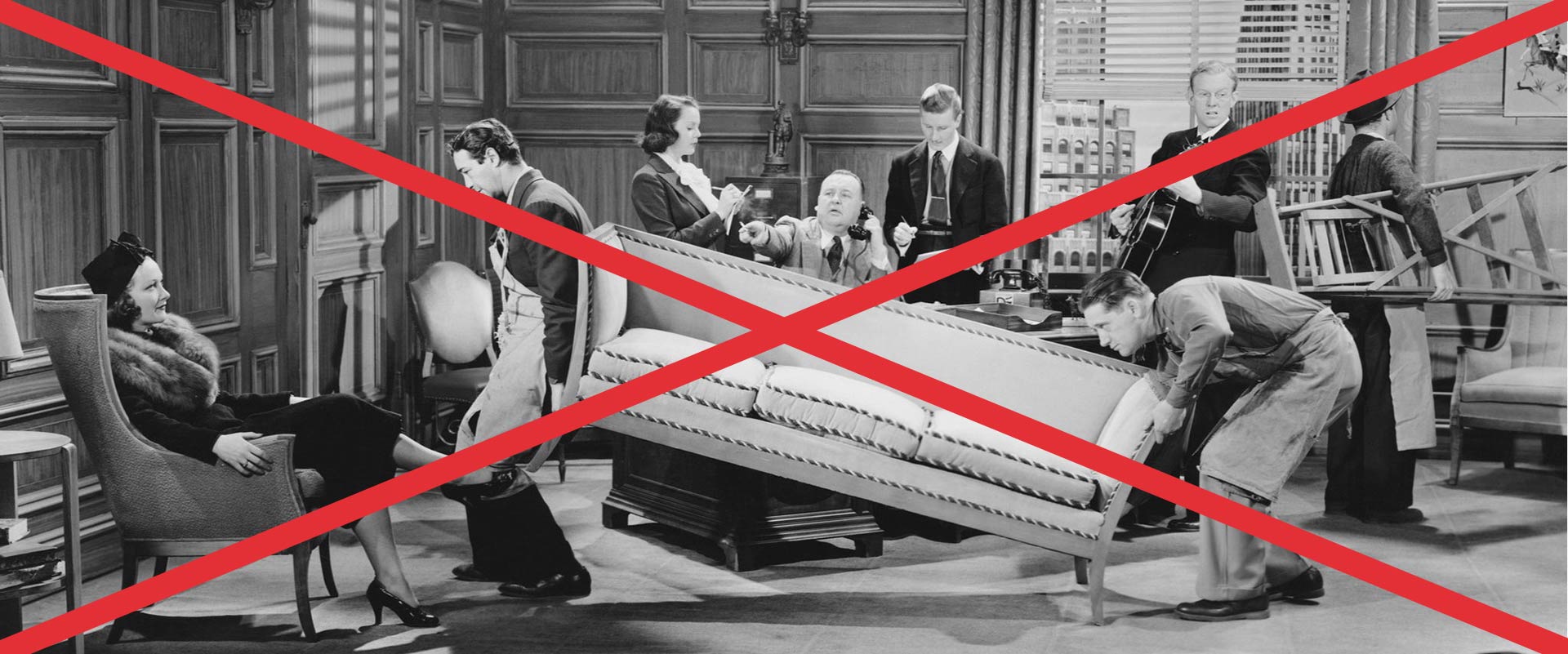 Moving accidents can easily happen when you don't use professionals